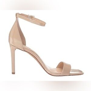 Vince Camuto Tan Ankle Strap Heels
